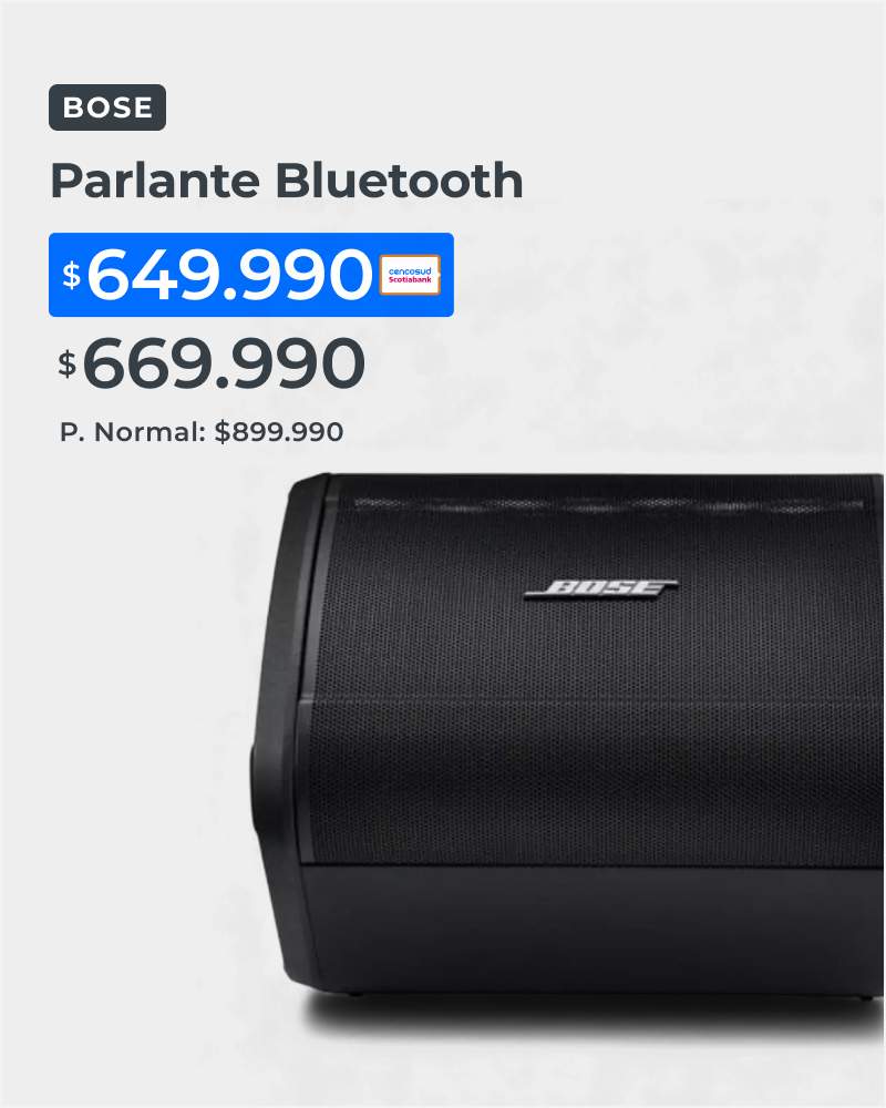 parlantes bluetooth