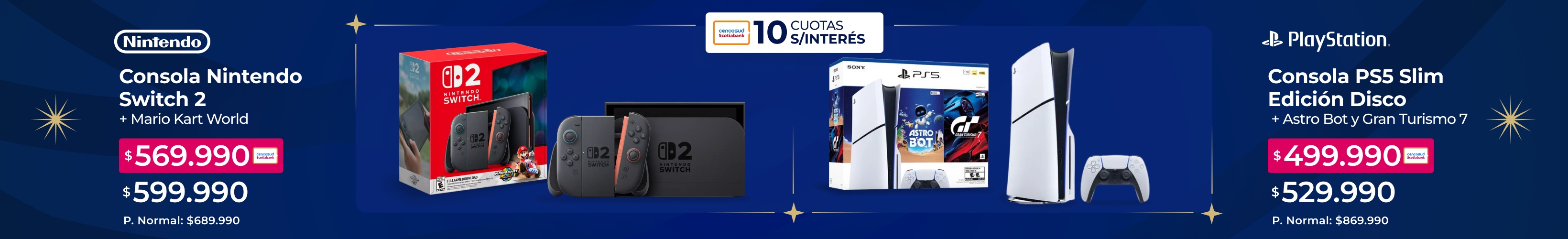 Consolas de videojuego