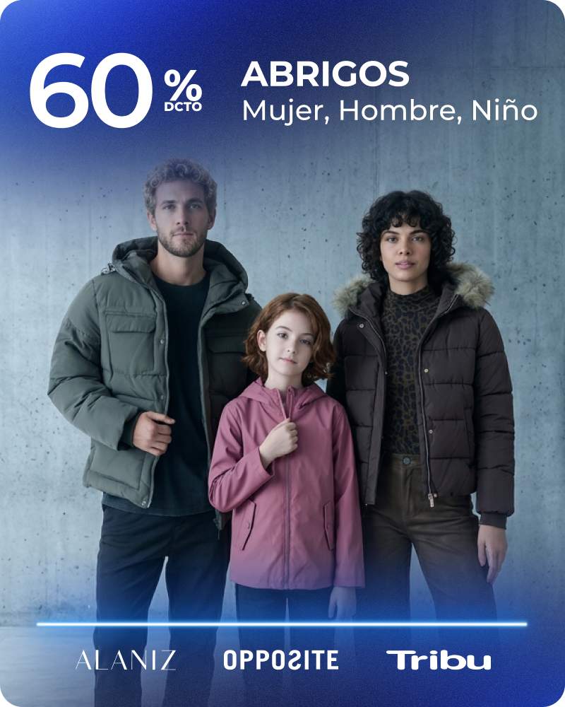 Abrigos y Parkas Hombre, Mujer y Niño