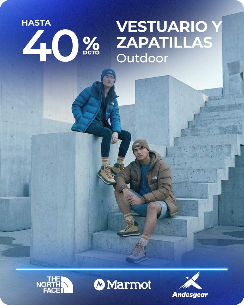 Vestuario y zapatillas outdoor