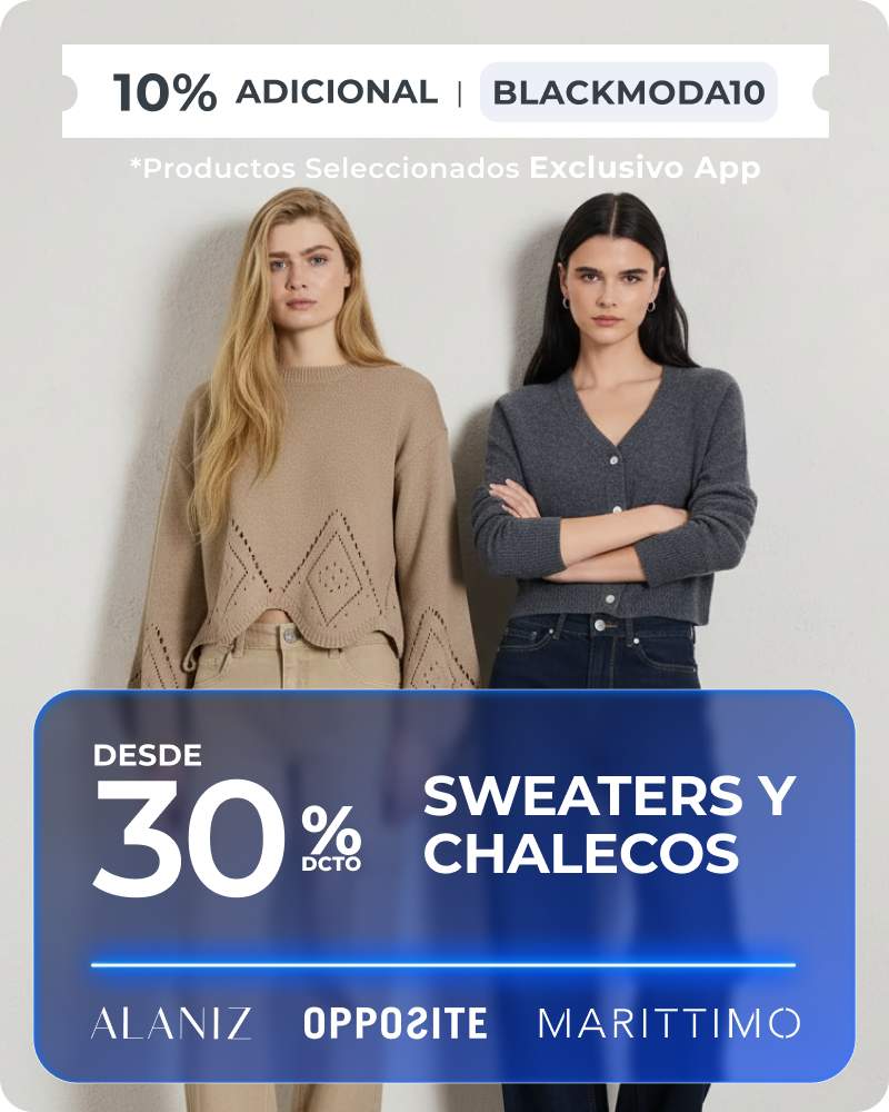 Sweaters y chalecos