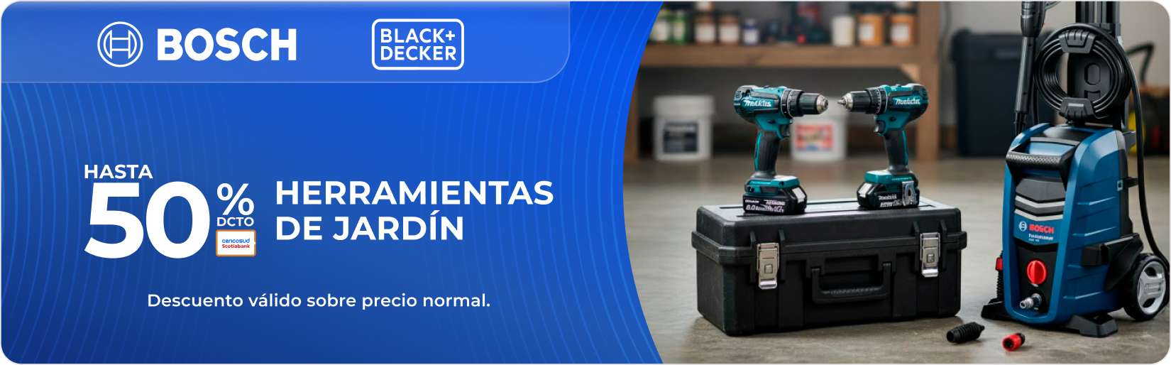 Hasta 50% en Herramientas de Jardín