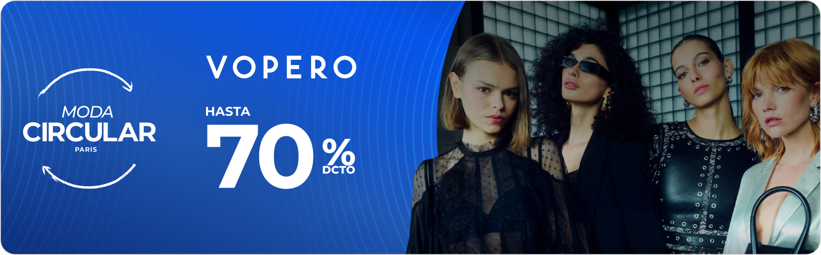 Hasta 70% Moda Circular