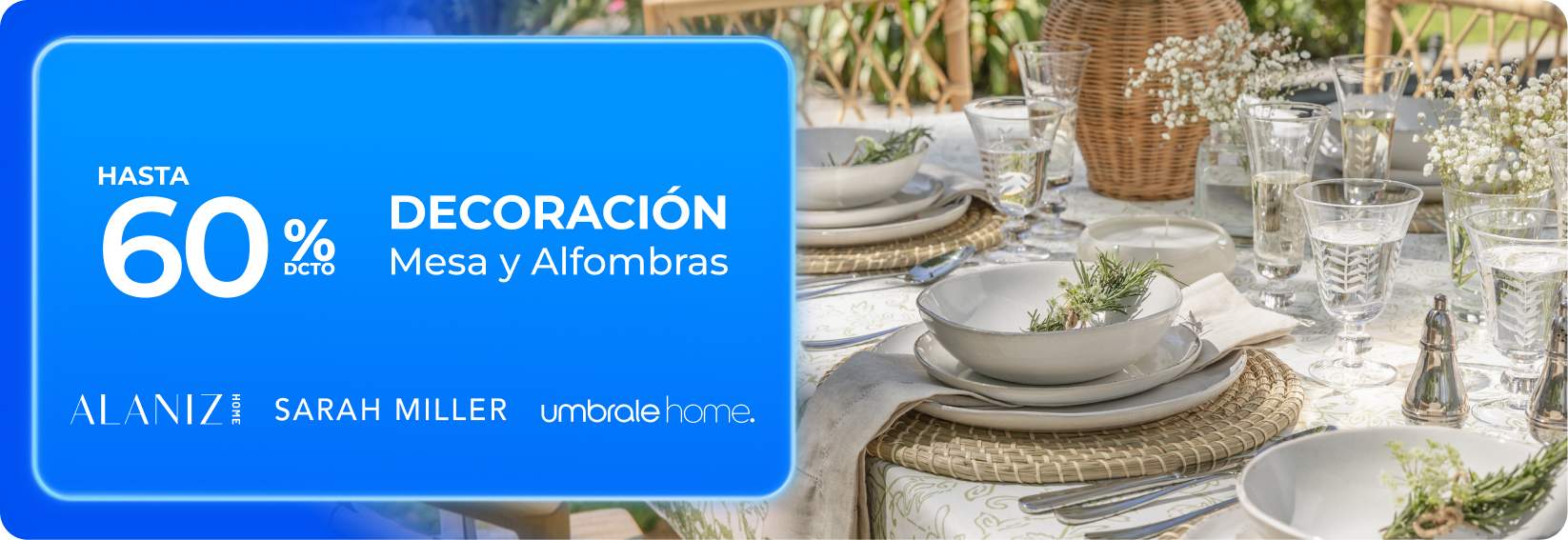 Decoració, Menaje y Alfombra