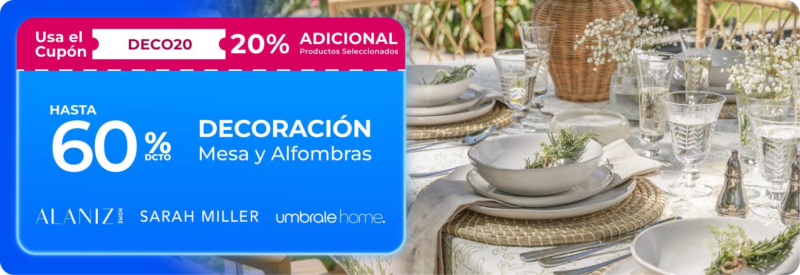 Decoració, Menaje y Alfombra