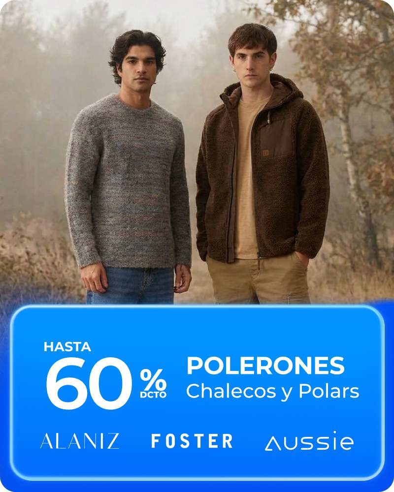 Polerones y chalecos