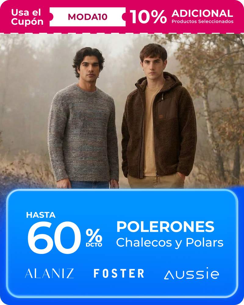 Polerones y chalecos