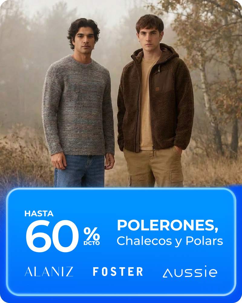 Polerones y chalecos