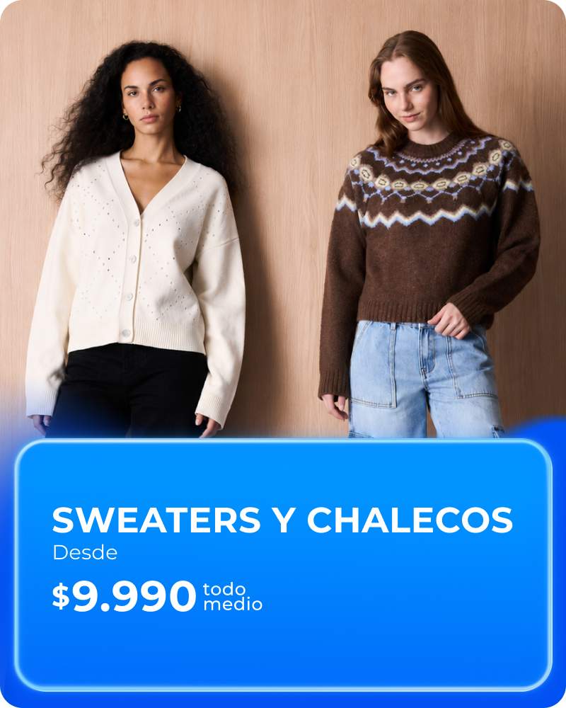 Chalecos y Sweaters