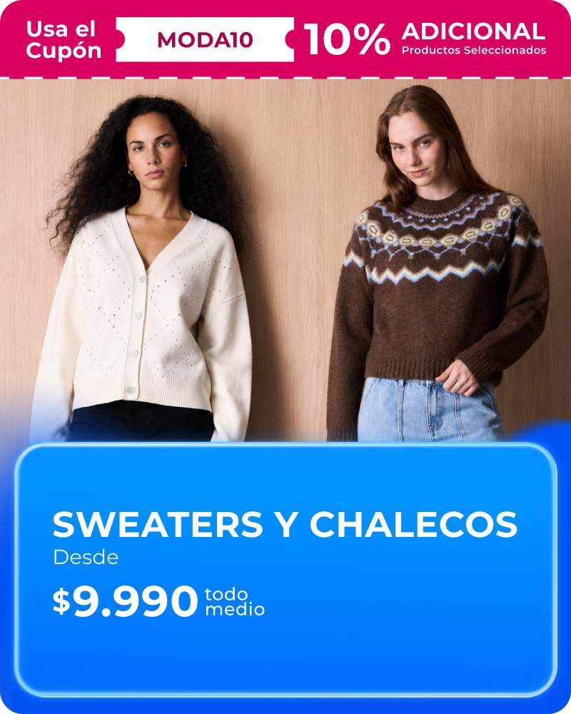 Chalecos y Sweaters