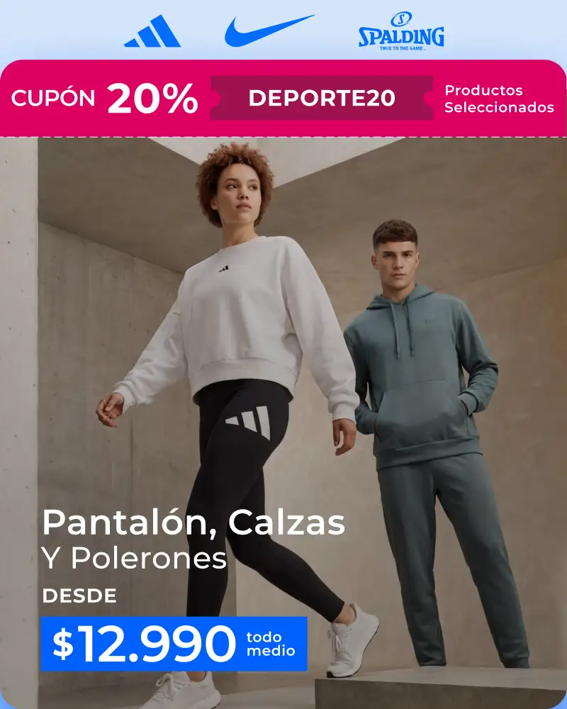Polerones y pantalones deportivos