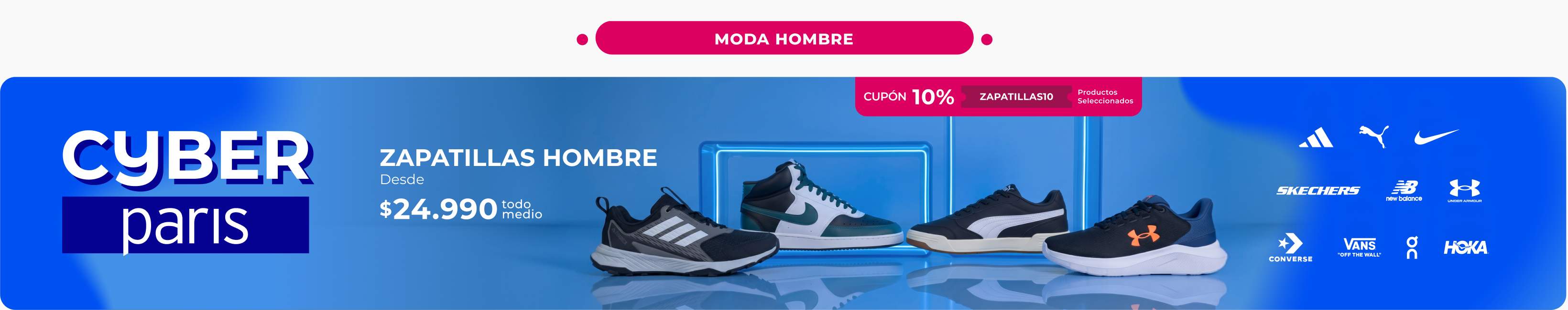 Zapatillas hombre