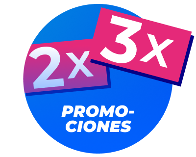 Ofertas imperdibles 2x1