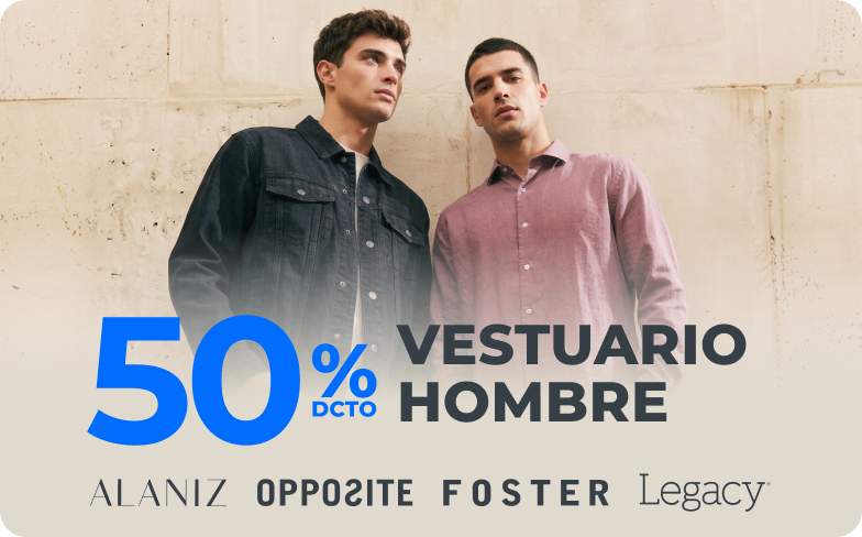 Vestuario hombre