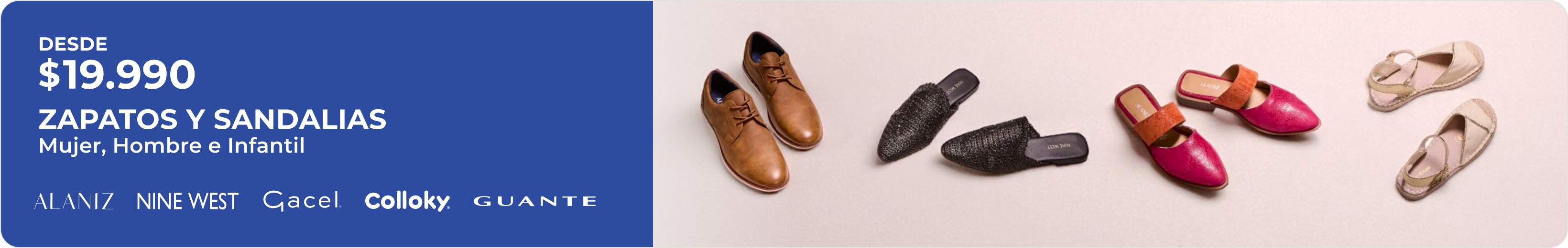 Zapatos y sandalias 