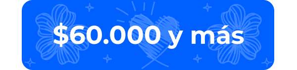 Regalos $60.000 y más