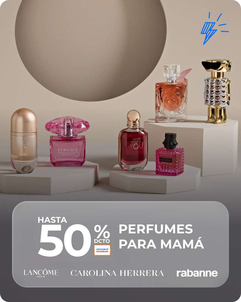 Hasta 50% Perfumes para Mamá