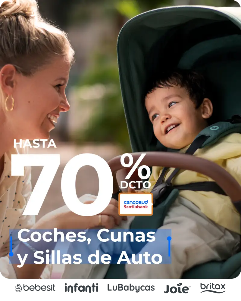 Coches, cunas y sillas de auto