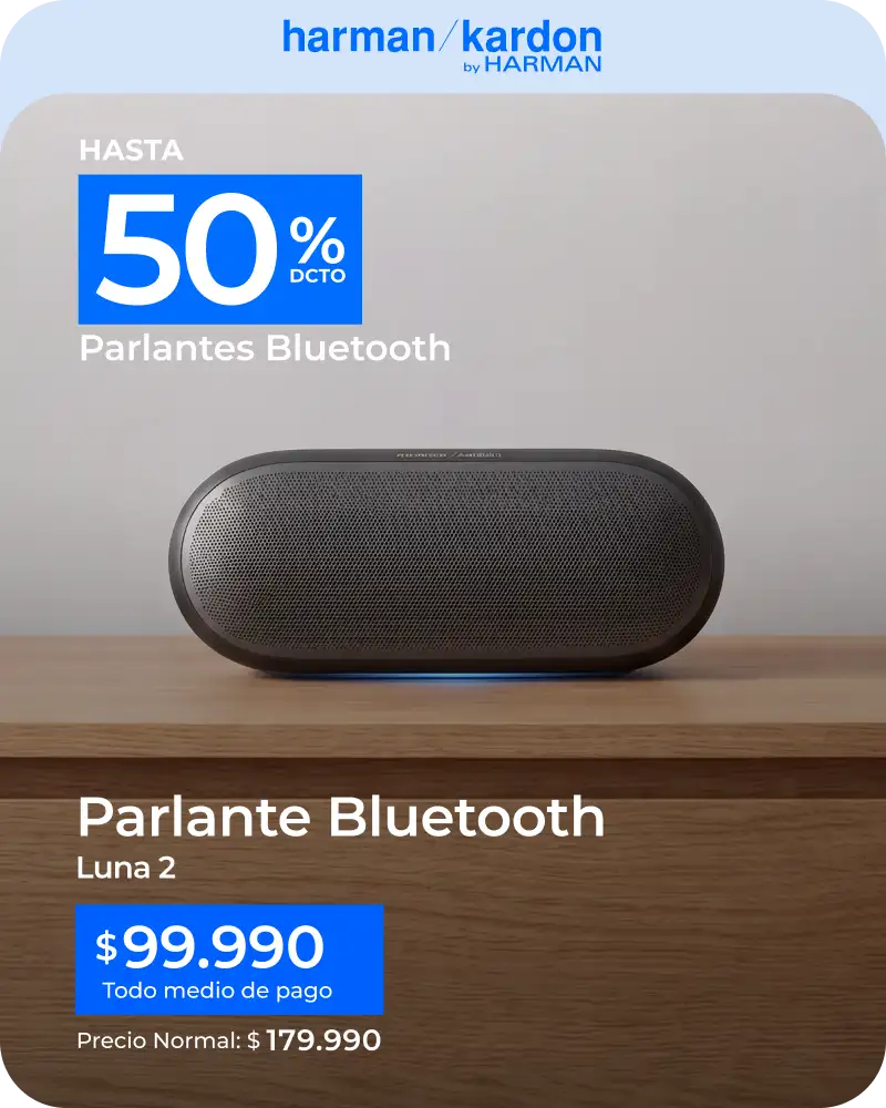 Parlantes bluetooth