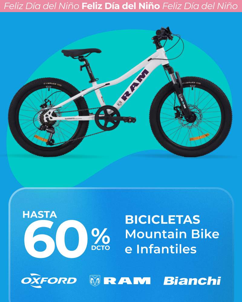 Hasta 60% de descuento Bicicleta