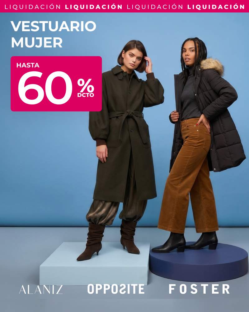 Vestuario mujerr