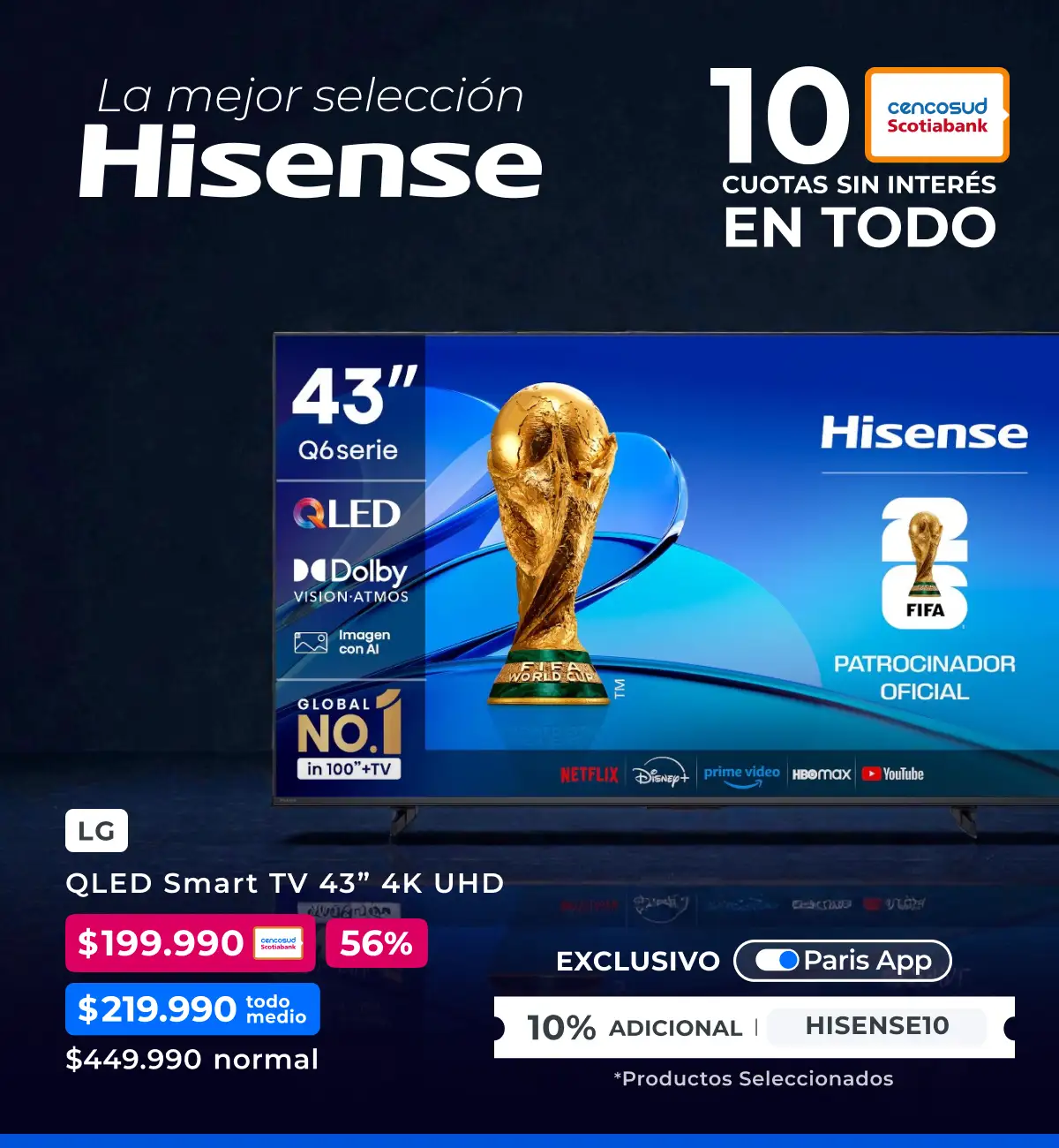 Hisense en Paris