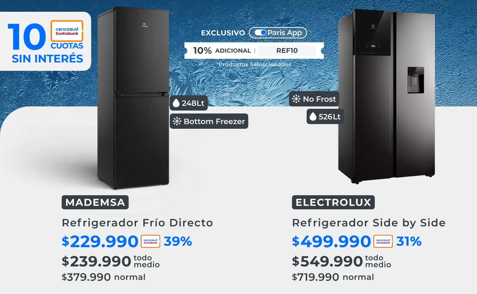 especial refrigeracion