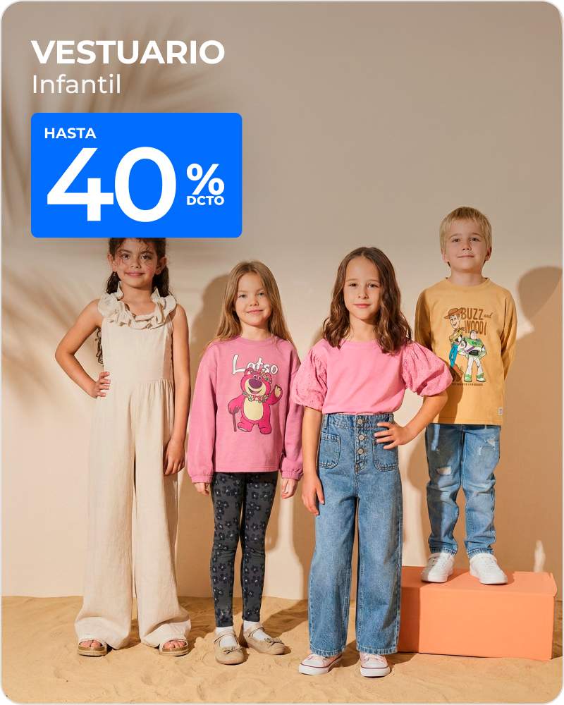 Vestuario infantil 