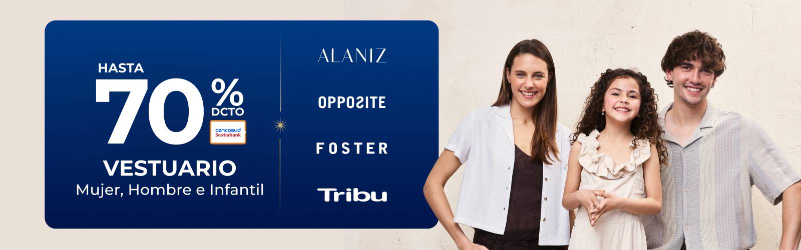 outlet vestuario mujer hombre infantil 