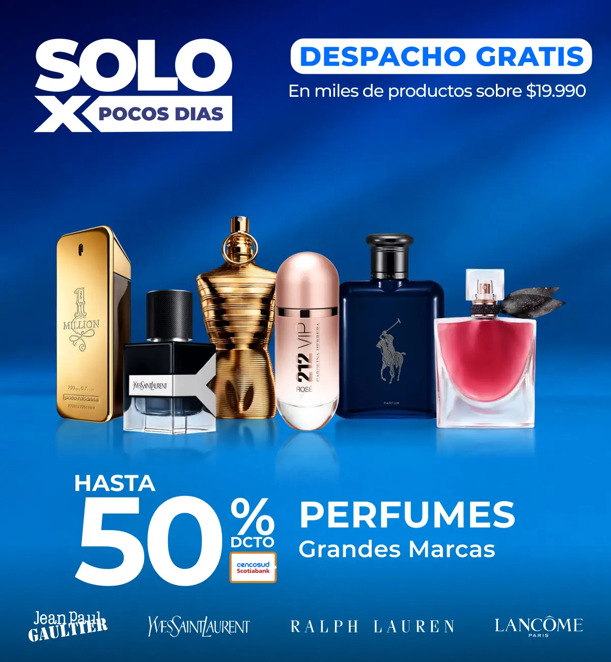 Perfumes 50%