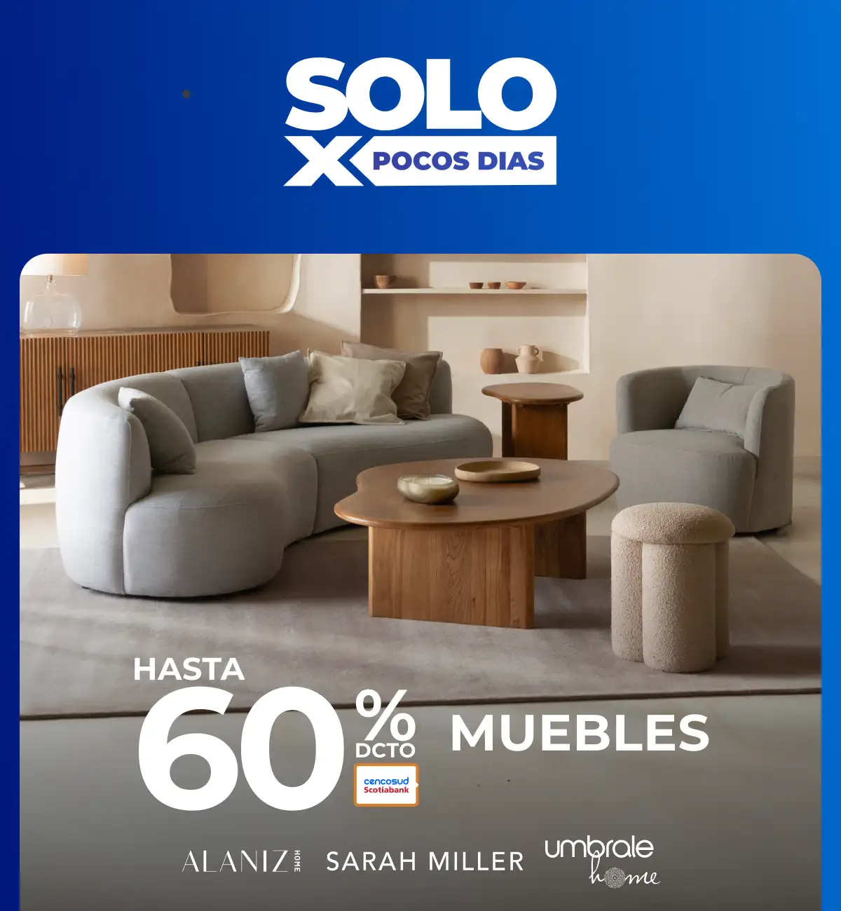Muebles 60%