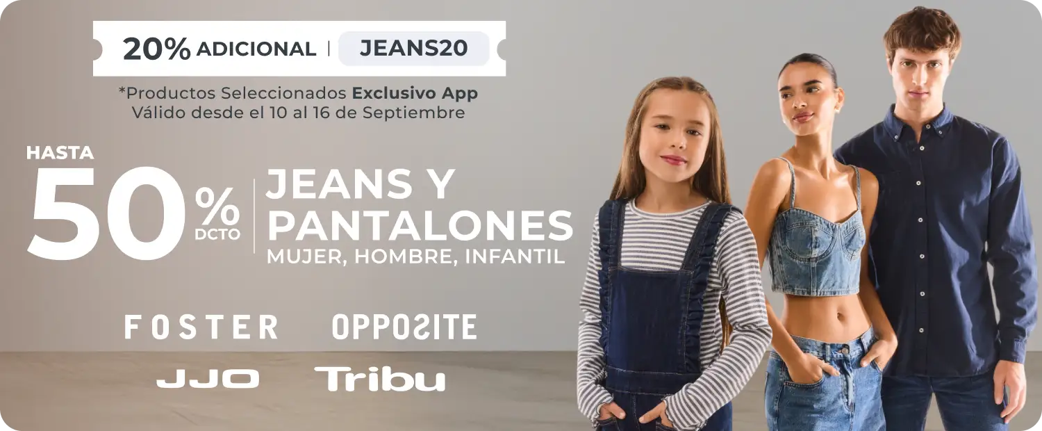 Jeans y Pantalones