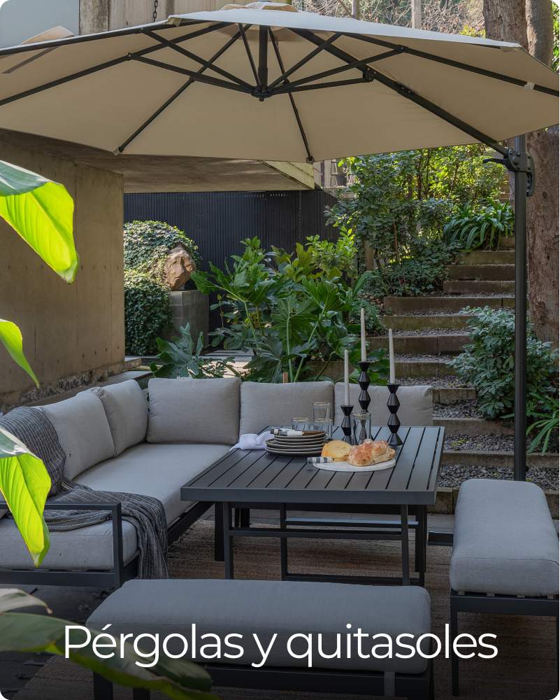 Pérgolas y quitasoles