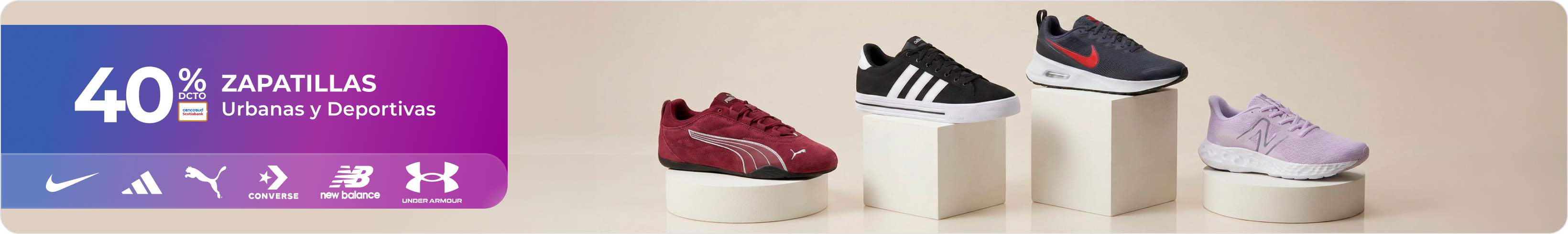 Zapatillas Urbanas y Deportivas