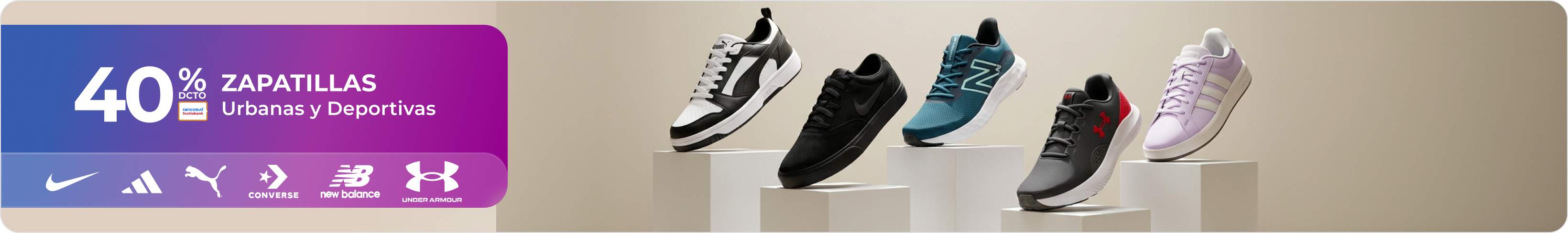 Zapatillas Urbanas y Deportivas
