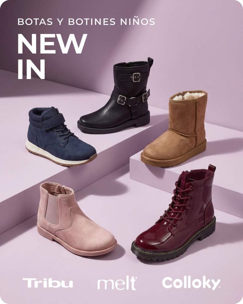 Botas y botines infantil