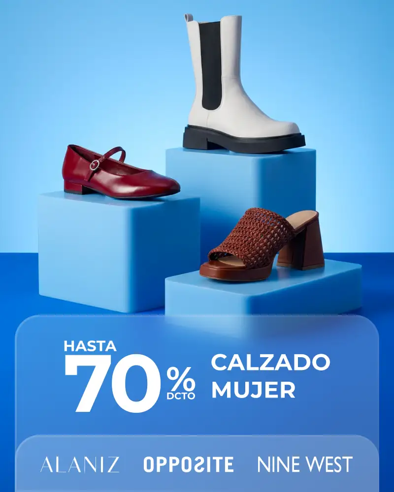 Hasta 70% Calzado Mujer