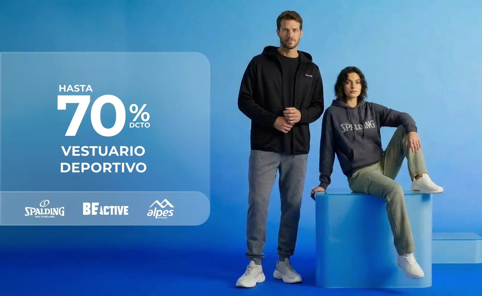 Hasta 70% Vestuario Deportivo
