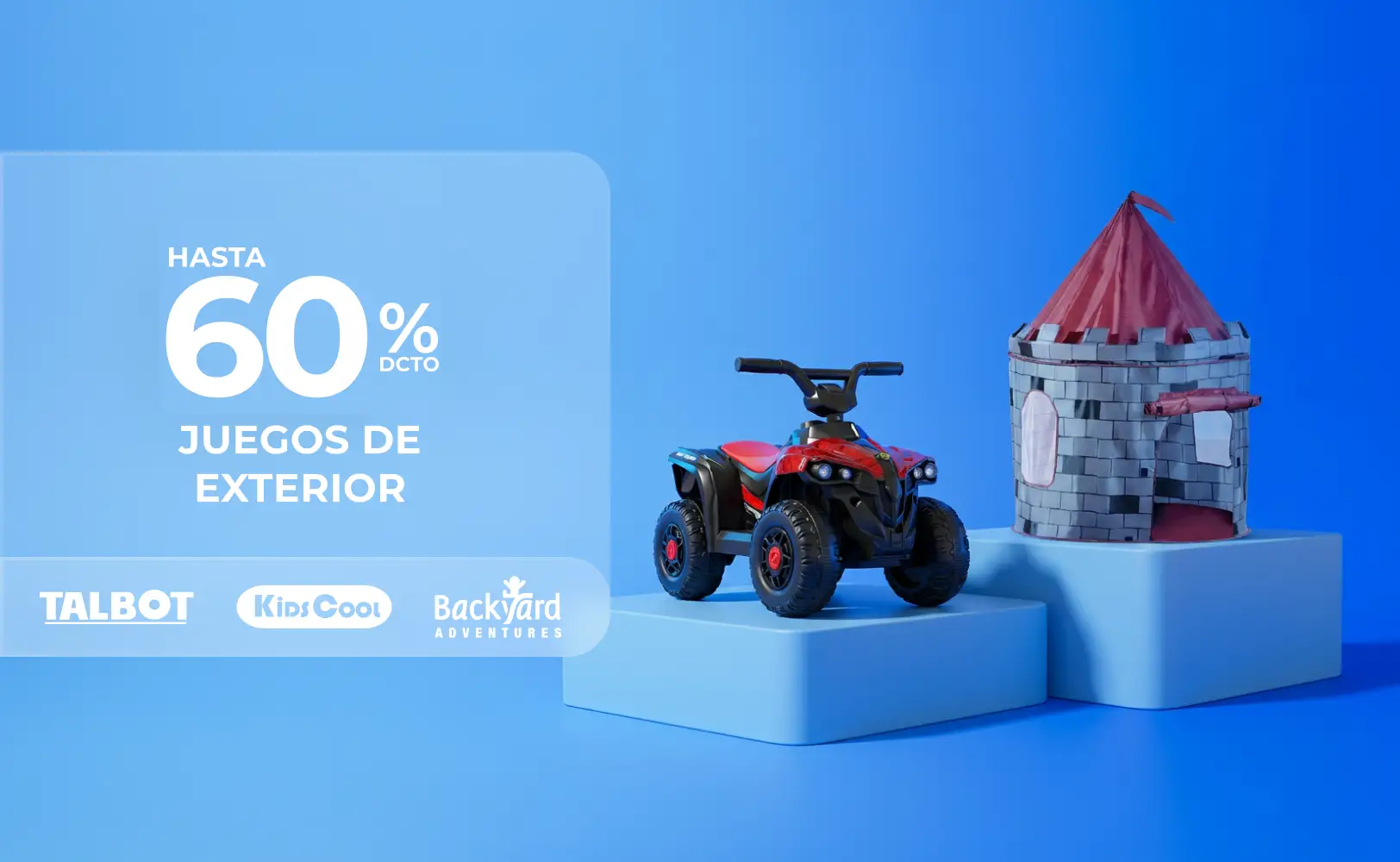 Hasta 60% Juegos Exterior