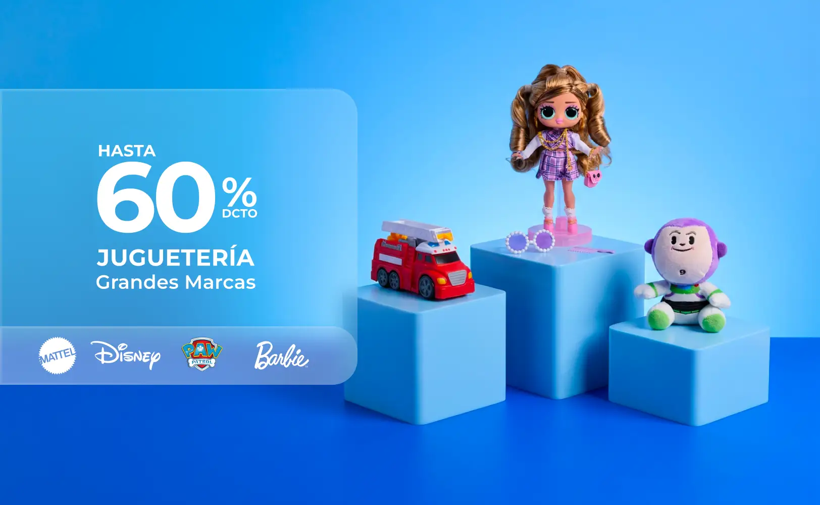 Hasta 60% Juguetería