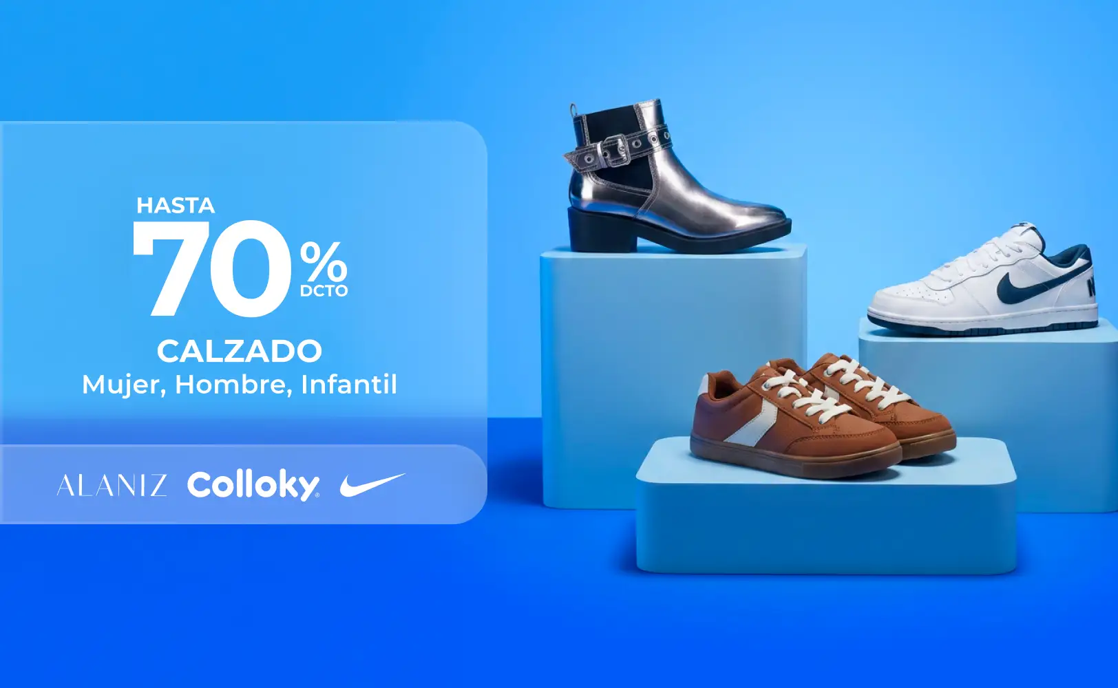 Hasta 70% Calzado