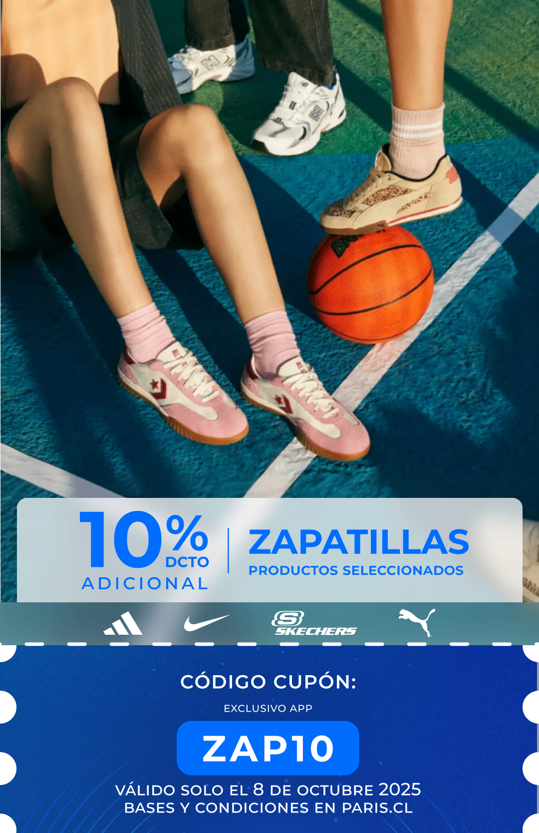 Cupon zapatillas