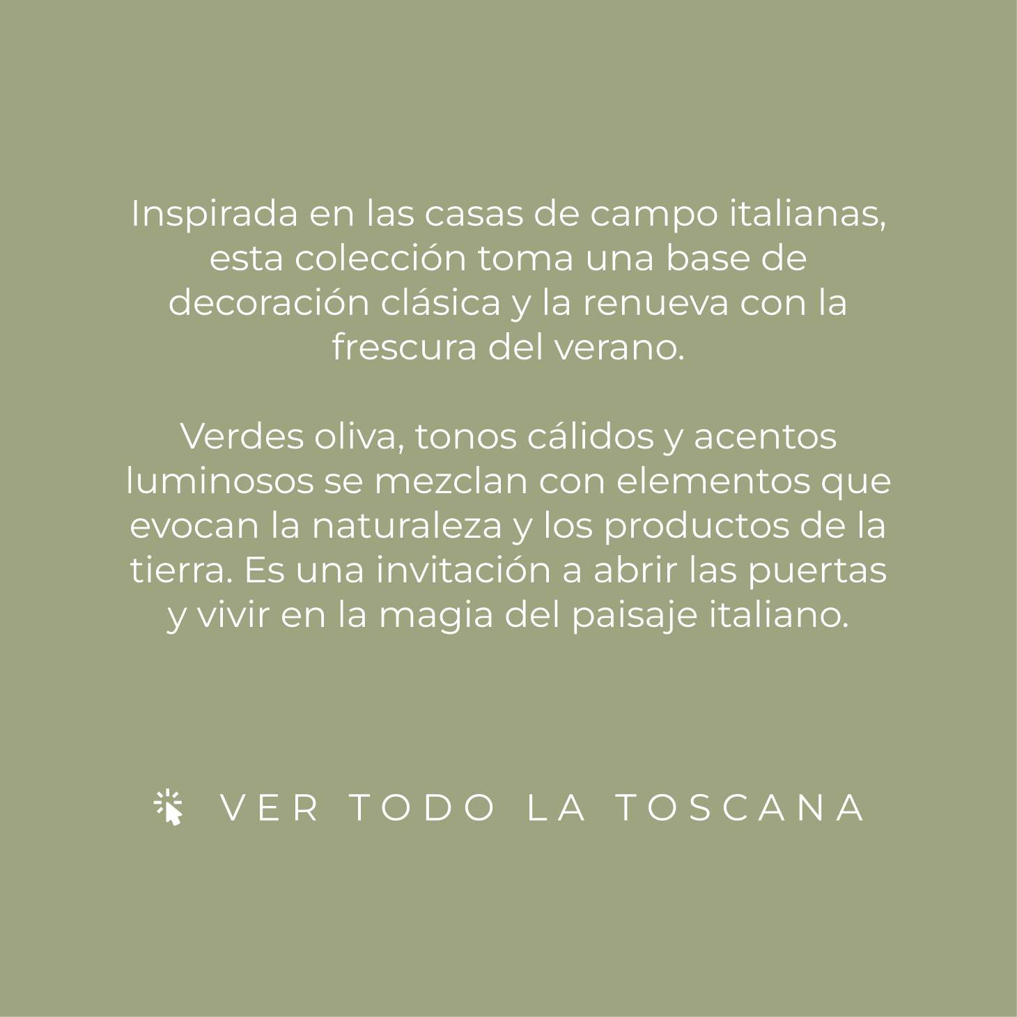 La Toscana, ambiente 1