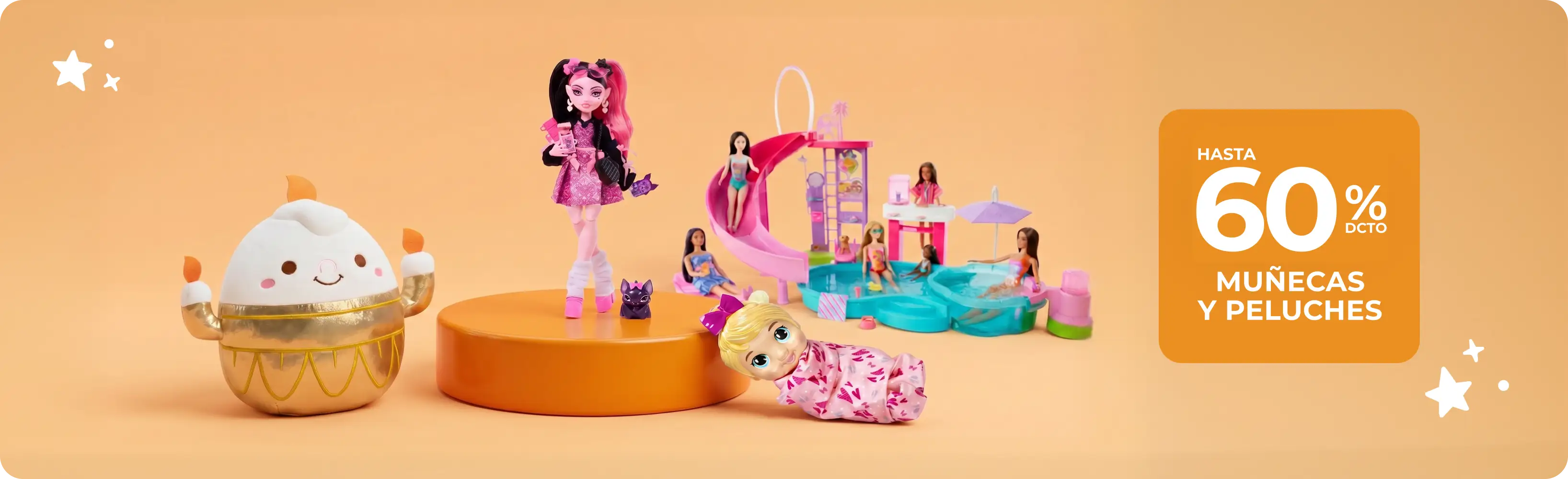 Muñecas y peluches