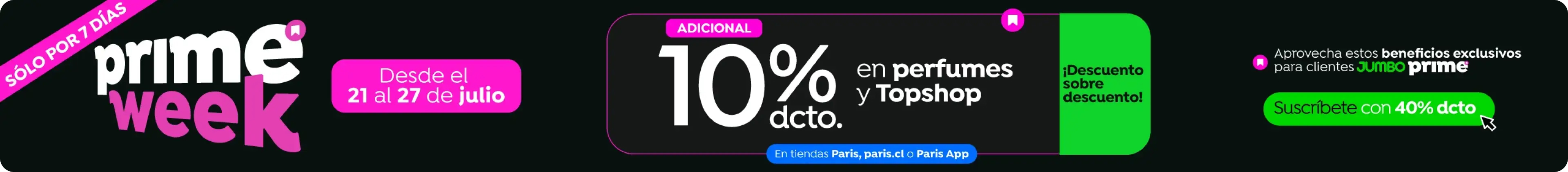 Estoy en Prime Week