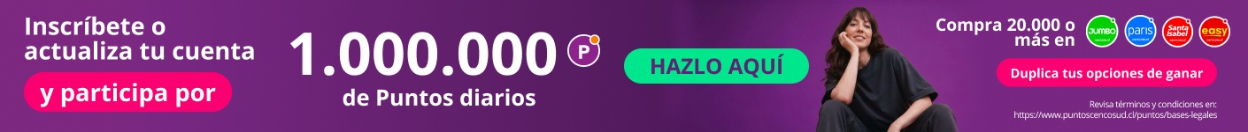 Participa por 1.000.000 puntos diarios