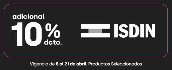 10% descuento adicional en Isdin