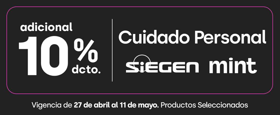10% descuento adicional en Cuidado Personal