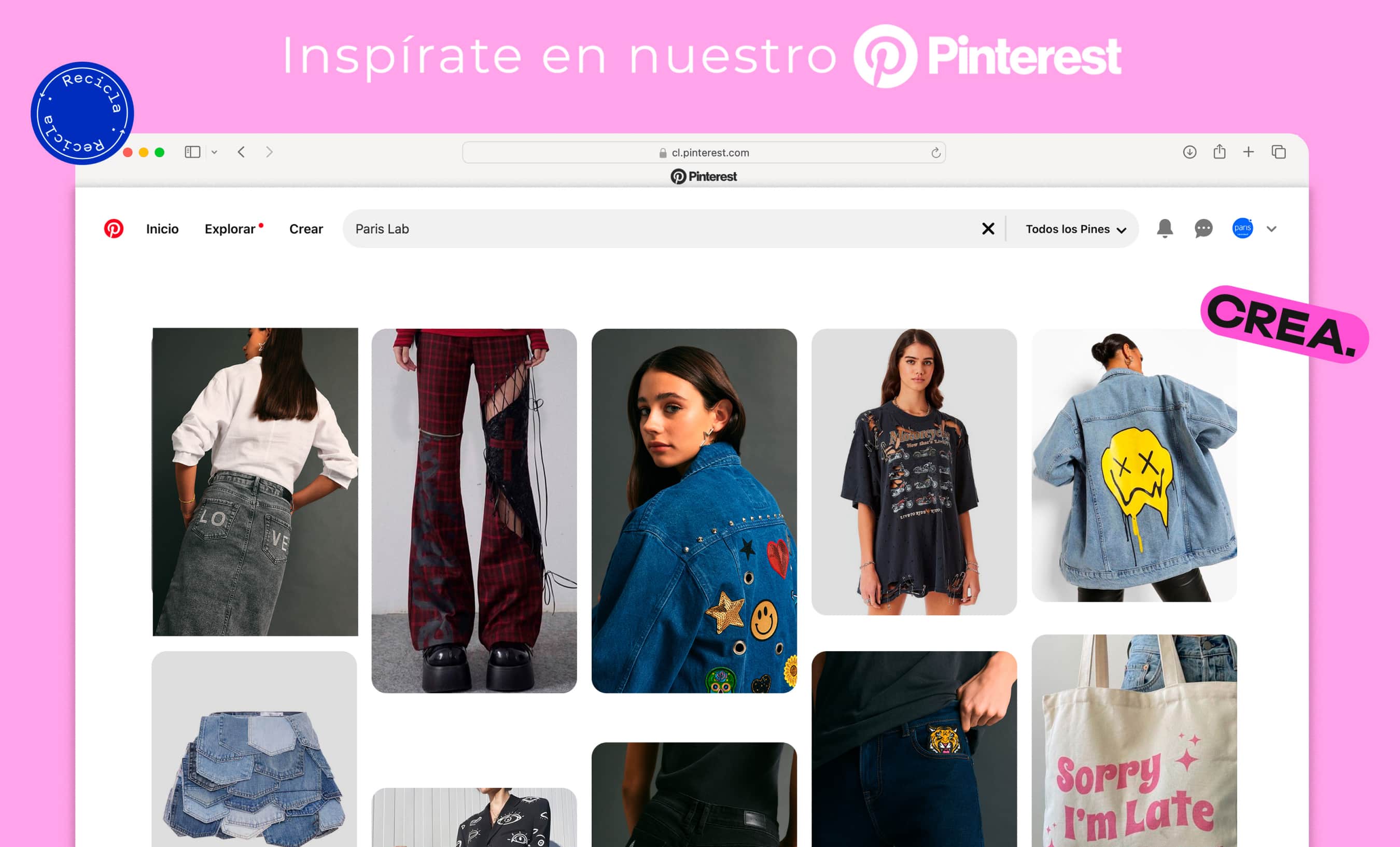 ParisLab: Pinterest