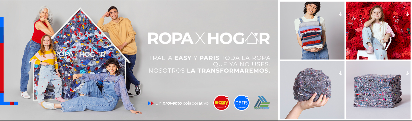 Ropa x Hogar Paris Easy